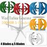10000w 4&5 Blades Auto Windward Lantern Wind Turbine Generator Vertical Axis 24v