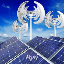 10000W 4 Blade Wind Turbines 24V With Charge Controller Generator Home Power