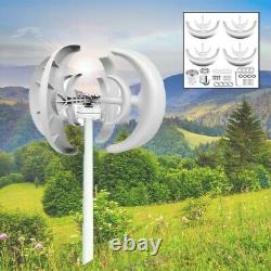 10000W 4 Blades Lantern Wind Turbine Generator Vertical Axis Wind Power DC 12V