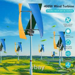 10000W Wind Turbine Generator Maglev 3 Blades Charger Controller Windmill Power