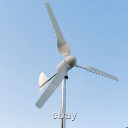 1000w 12v/24v Wind Turbine Horizontal Wind Power Generator With MPPT Controller