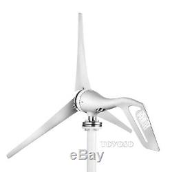 100W 12V Wind Turbine Generators Kit with Charge Controller Boat House Garden US