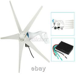 12/24V 800W 5 Blades Wind Turbine Generator Windmill Power Charge Controller Kit