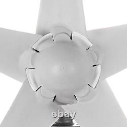 1200W Wind Turbine Generator with Charger Windmill Power DC 12V/24V 5 Blades