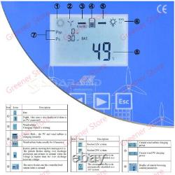 12V 3000W Wind Turbine Generator + 2000W Solar Wind Hybrid Boost MPPT Controller