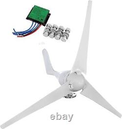 12V 400W Wind Turbine Generator 3 Blades Charger Controller Windmill Power NEW