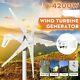 12v 4200w 5 Blades Wind Turbine Generator Power + Charge Controller