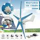 12v 5000w 5 Blades Horizontal Wind Turbine Generator Power+charge Controller
