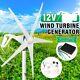 12v 9000w 5 Blades Wind Turbine Generator Power + Charge Controller