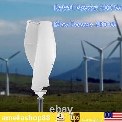 12V Helix Maglev Axis Vertical Wind Turbine Wind Generator Windmill withController