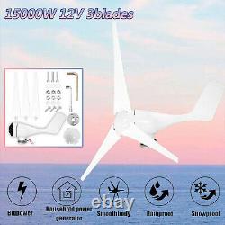 15000W Wind Turbine Generator Kit For Boats Gazebos Chalets& Mobile Home