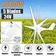 1500w Wind Turbine Generator 5 Blades Charger Controller Windmill Power Dc 24v