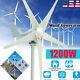 1500w Wind Turbine Generator Windmill 5 Blades Charge Controller Inverter Kit