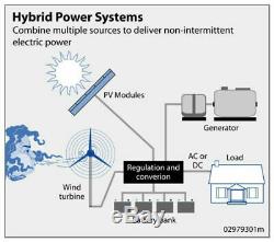 1750WithDay Hybrid Kit 400W Wind Turbine Generator & 100W Solar Panel Home system