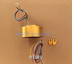 1PCS Slip Ring Through Hole Dia. 50mm 6 Circuit/10A for Wind Power Generator