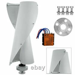 2 Blade Helix Axis Vertical Wind Turbine Generator Kits withCharge Controller 400W
