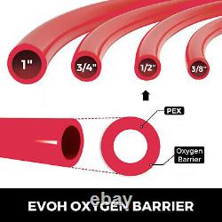 2 Rolls 300ft PEX Tubing O2 Oxygen Barrier Radiant Heat Pex Tubing/Pipe