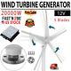 20000w Wind Turbine Generator Unit 5 Blades Dc 12v With Power Charge Controller
