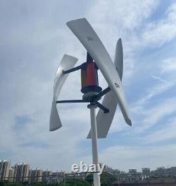 2000W Helix Maglev Axis Vertical Wind Turbine 48V- 220V Wind Generator Windmill