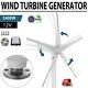 2400w Wind Turbine Generator Unit 5 Blades Dc 12v With Power Charge Controller