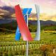 24v 3 Blades Wind Turbine Generator Windmill Vertical Axis Wind Power+controller