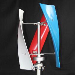 24V 3 Blades Wind Turbine Generator Windmill Vertical Axis Wind Power+Controller