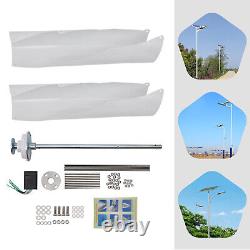 24V 400W Vertical Wind Turbine Generator Windmill Helix Maglev Axis & Controller