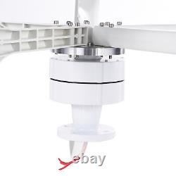 24V Vertical Axis Wind Power Turbine Generator Controller Home Windmill White