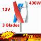3-blade Wind Turbine Generator Vertical Wind Power Device With Controller 12v 400w
