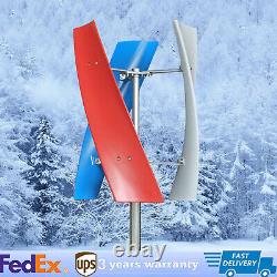 3-Blade Wind Turbine Generator Vertical Wind Power Device with Controller 12V 400W