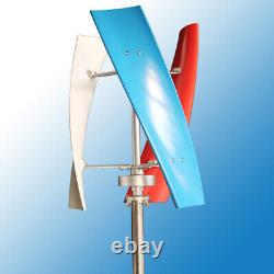 3-Blade Wind Turbine Generator Vertical Wind Power Device with Controller 12V 400W