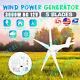 3000w 12v 5 Blades Wind Turbine Generator With Charge Controller Home Power Kit Tm