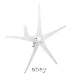 3000W 24V DC 5 Blades Wind Turbine Generator Kit with Charge Controller Grid Power