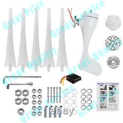 3000W 24V Wind Turbine Generator Home Power Kit with Charge Controller 5 Blades
