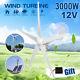 3000w 5 Blades Wind Turbine Generator Mppt Charger Controller Windmill Power 12v
