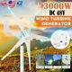 3000w Dc 48v Wind Turbine Generator Kit With Charge Controller Windmill Power Usa