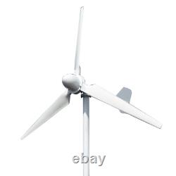 3000W Horizontal Wind Turbine Generator 48V 96V Low Rpm High Efficient Windmill