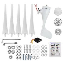 3000W Max Power 5 Blades DC 12V/24V/48V Wind Turbine Generator Kit With Controller