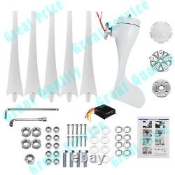 3000W Wind Turbine Generator Kit DC 12V 5 Blades Windmill with Charge Controller