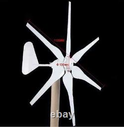 300W 12/24V Wind Turbine Generator Kit Fast Shipping