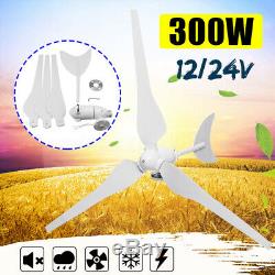 300W Max Power 3 Blades 12V/24V Wind Turbine Generator Kit Home power
