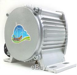 3200 W WindZilla PMA 12V AC 12 Blade Wind Turbine Generator+ 225A Slip Ring+Hub