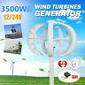 3500w 12/24v Wind Power Turbines Generator 5 Blades Horizontal Charge