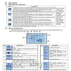 3KW Vertical Wind Turbine Generator Hybrid Controller/Power Inverter Optional