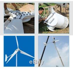 3KW Wind Power Turbine LOW WIND 3000W Generator Complete System Ship by Sea