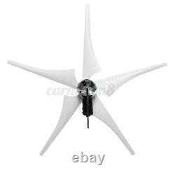 4000W Max Power Wind Turbines Generator 5Blade + DC12/24V Charge For Boat Home