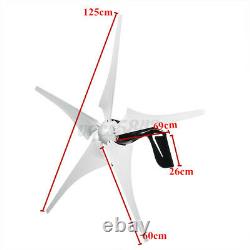 4000W Max Power Wind Turbines Generator 5Blade + DC12/24V Charge For Home Boat