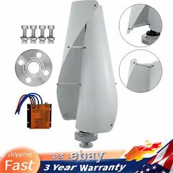 400W 12V Helix maglev Axis Wind Turbine Generator Vertical With MPPT Controller