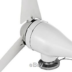 400W 12V Hybrid Turbine Wind Generator 3 Blades 20A Perfect for Green Windmill