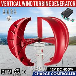400W 12V Lanterns Wind Turbine Generator Vertical Axis Fast ship